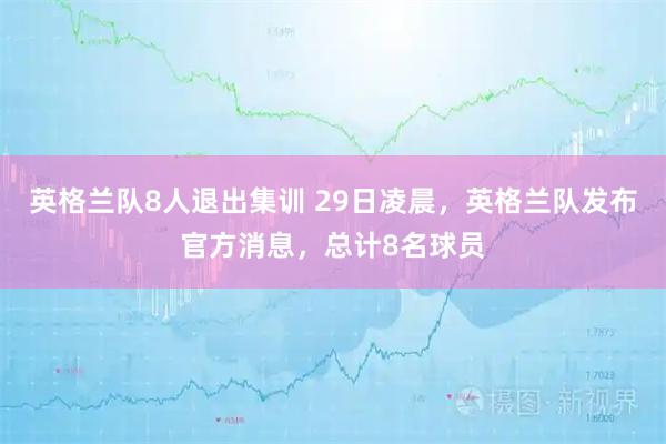 英格兰队8人退出集训 29日凌晨，英格兰队发布官方消息，总计8名球员