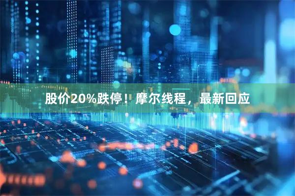股价20%跌停！摩尔线程，最新回应